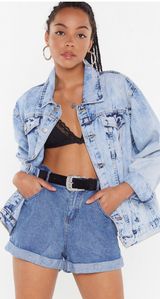 Nasty Gal Paperbag Shorts Photo 0