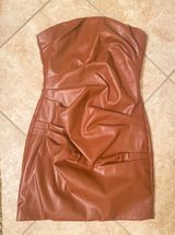 DO+BE Boutique Leather Dress Photo 0