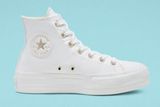 Converse White Platform High tops Photo 0