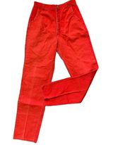 Wrangler Bareback Jeans Vintage Size 15 Bright Orange Western Rodeo 90s Punchy Photo 0