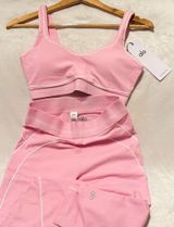 Alo Yoga Heart Throb Set Airbrush Bra & Leggings Photo 0