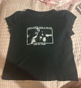 Brandy Melville Radio Silence Baby Tee Photo 0