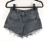Levi's Womens Shorts 545 Loose Fit Orange Tab Vintage Cut Off High Rise Black 26 Photo 0
