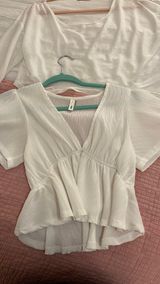 Glam White Top Photo 0