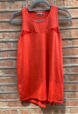 Nanette Lepore  Perforated Athletic Tank Top Small S Photo 0