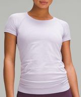 Light Purple Swiftly Tech Short Sleeve 2.0 Photo 0