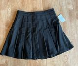 Pleated Black Skirt (M) Photo 0