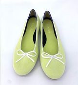 Rothy's Lime Green and Yellow Chartreuse Ballet Flats Size 8 Photo 0