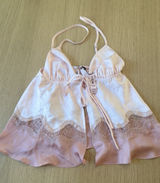 NWT Victoria’s Secret Lingerie Top Pastel Color Pink XS 1293 Photo 0