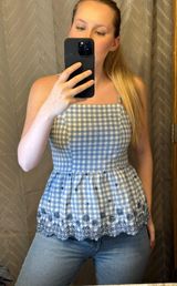 Francesca's Embroidered Top Photo 0