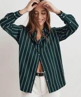 Madewell Satin Oversized Boyshirt Photo 0