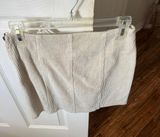 velvet mini skirt Photo 0