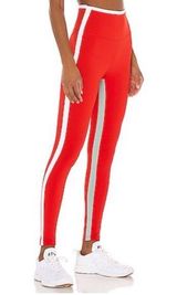 Splits59 High Waist 7/8 Leggings in Sunset Red Small Photo 0