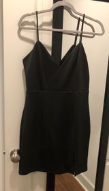 Showpo Black Cocktail Dress Photo 0