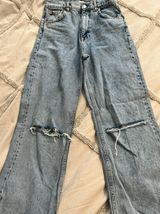 ZARA 90s full length jeans Photo 0