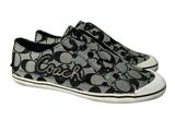 Coach Keeley Canvas Black & Gray Sneakers Women’s Size 10B Photo 0