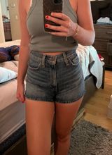 High-Waisted Mom Shorts Photo 0