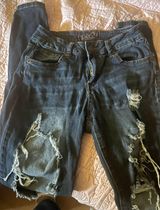 Rue 21 Distressed Skinny Jeans  Photo 0
