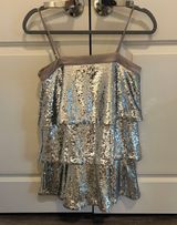 Sequin Disco Layered Mini Dress Photo 0