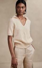 Creme Banana Republic Top Photo 0