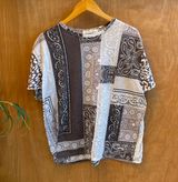 We The Free paisley patchwork tee Photo 0