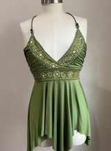 Papaya Y2K Babydoll Halter Fairycore Top Size Small Photo 0