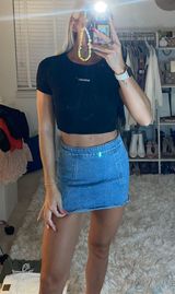PacSun Denim Skirt Photo 0