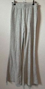 High waisted Ribbed Flared pants Photo 0