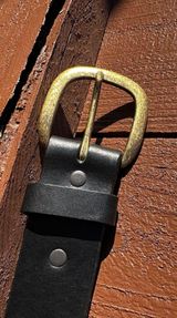 Justin Top Grain Cowhide Leather Belt Photo 0