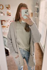 Amazon Popcorn Oversized Cardigan Photo 0