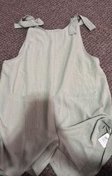 Olive Green Short Romper / Jumper Size L Photo 0