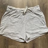 Lululemon Gray Lulu Shorts Photo 0