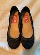 Black Lace Flats Size 5.5 Photo 0