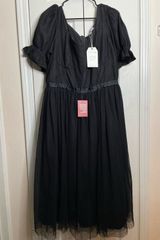 NEW Ivy City Co Ballerina Dress in Black Size XXL Photo 0