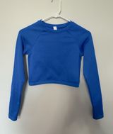 Aerie OFFLINE Long Sleeve Cropped Seamless T-Shirt Photo 0