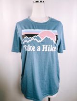 Take A Hike Tee shirt Blue Size M Photo 0