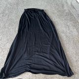 Lily Star - Black Maxi Skirt - Large Photo 0