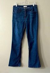 J.Jill Denim Smooth Fit Barely Boot Cut Jeans Women's size 10 Photo 0