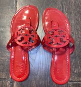 Tory Burch Red Miller Sandals Photo 0