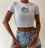Hello Kitty Crop Top NWT Photo 0