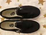 Vans Black Slip Ons Photo 0