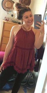 Altar'd State Fringe Tank Top Photo 0