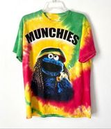 Sesame Street Munchies Oscar Tie Dye Shirt Large Photo 0