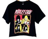 Motley Crue Crop Black Size L Photo 0