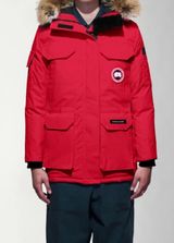 Empolham Hooded Parka Ski Snowboard Jacket Red Photo 0