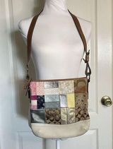 COACH Patchwork B06Q-10018 Multicolor Crossbody Shoulder Handbag Multi Pattern Photo 0