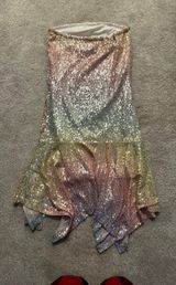 Nasty Gal Rainbow Sequin Dress Photo 0