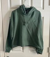 Adidas Cozy Cropped Hooded Sweatshirt Photo 0