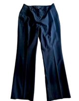 Petite Sophisticate  Stretch Wool Black Slacks Size 4 Photo 0