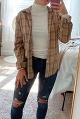 Beige Flannel Tan Size M Photo 0